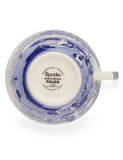 Spode Blue Italian cups and saucers set of 4 (British brand)