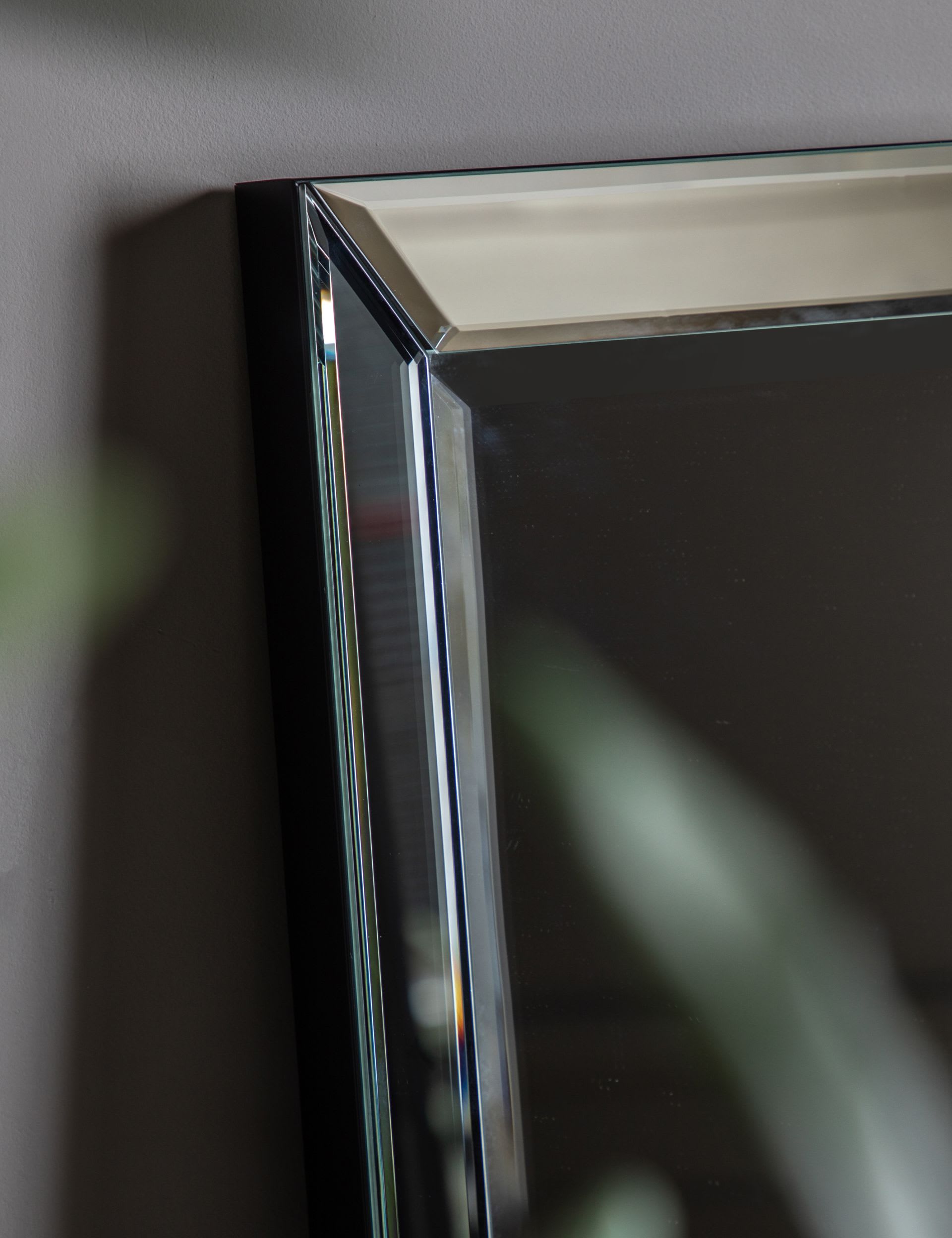 Gallery Direct Luna extra-large full-length wall mirror, imported from the UK