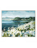 Gallery Direct Wild Daisy Bay framed canvas, imported from the UK