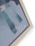 Gallery Direct harbour scene canvas art 80x80cm, imported from the UK
