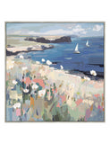 Gallery Direct On the Breeze square framed canvas 81 cm (British brand)