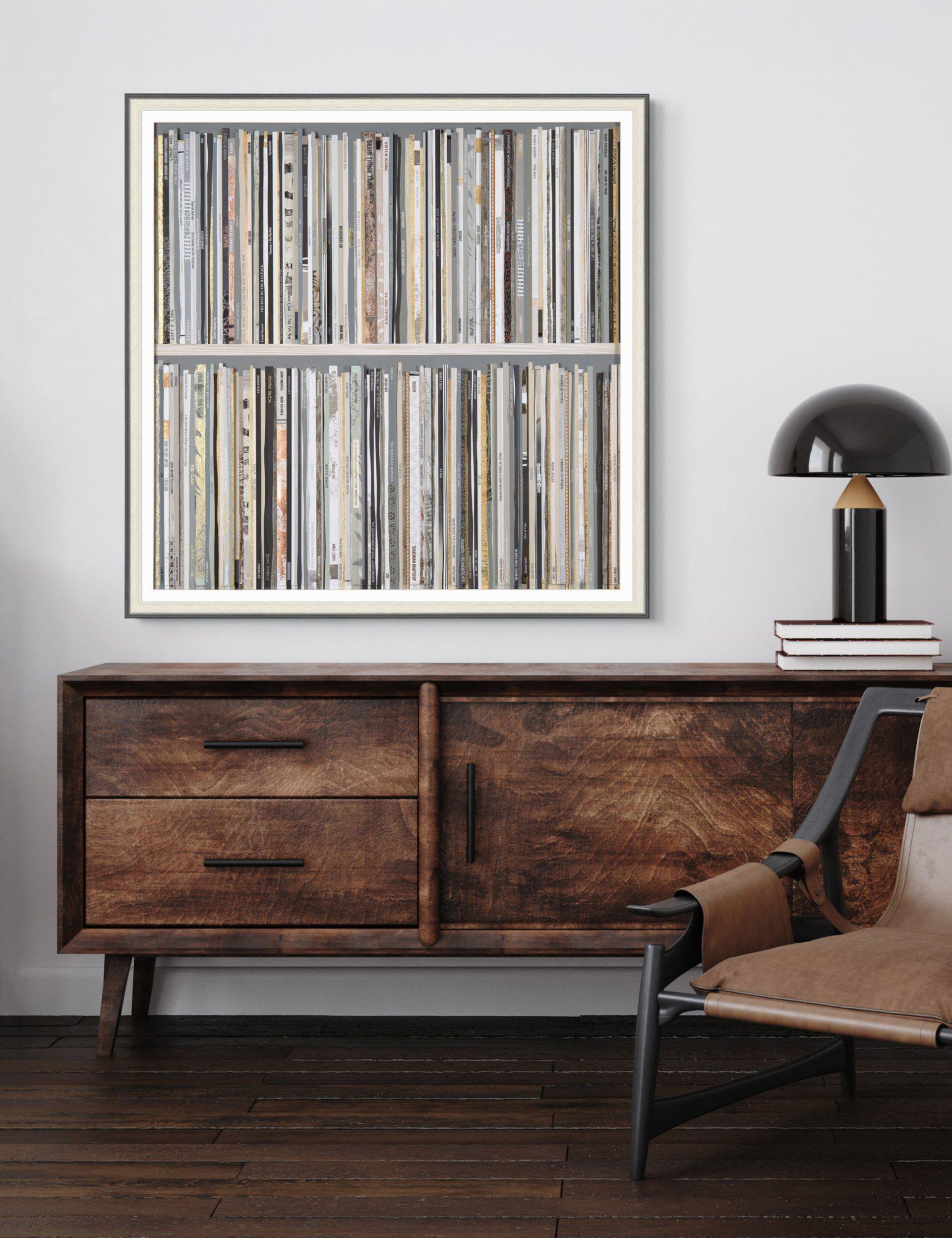 Gallery Direct Through the Decades framed art print 80x80cm - British product
