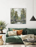 Gallery Direct At Dawn woodland canvas print, UK version