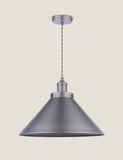 Laura Ashley Rufus Metal Cone Pendant Light, UK version