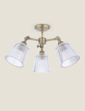 Laura Ashley Callaghan ceiling light antique brass, UK version