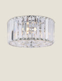 Laura Ashley Fernhurst crystal flush ceiling light imported from the UK