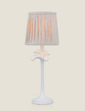 Laura Ashley Eleni Floral Pleated table lamp, imported from the UK