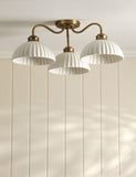 Laura Ashley Durford semi flush ceiling light 48cm, imported from the UK