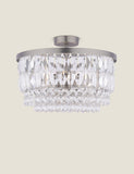 Laura Ashley Rhosill crystal semi flush ceiling light (British brand)