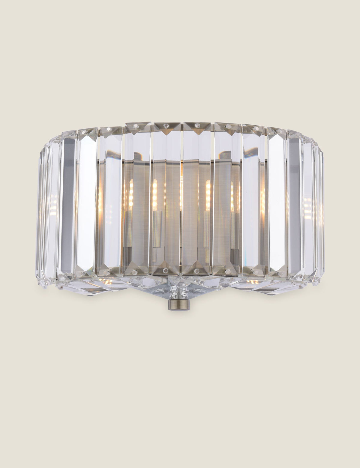 Laura Ashley Fernhurst faceted crystal wall light - British product