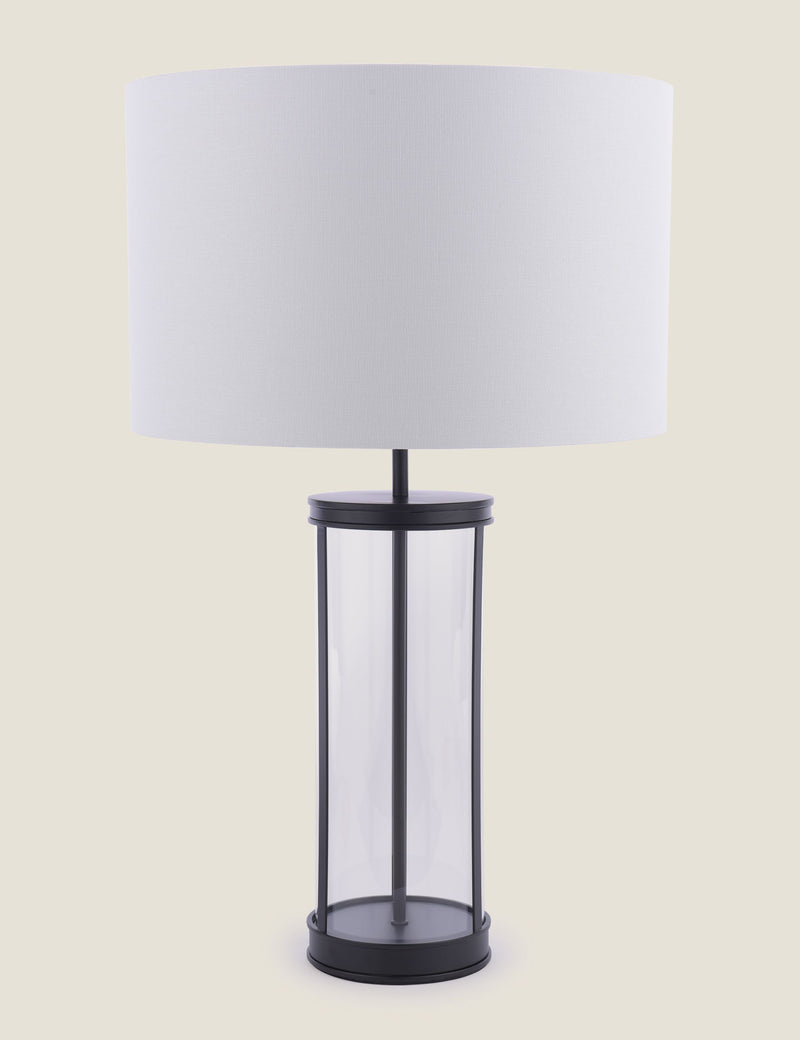Laura Ashley Harrington table lamp antique brass base (British brand)