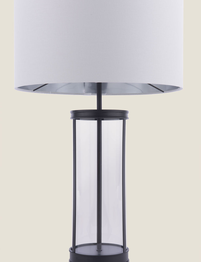 Laura Ashley Harrington table lamp antique brass base (British brand)