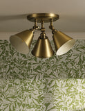 Joules metal 3 light plate spotlight - British product