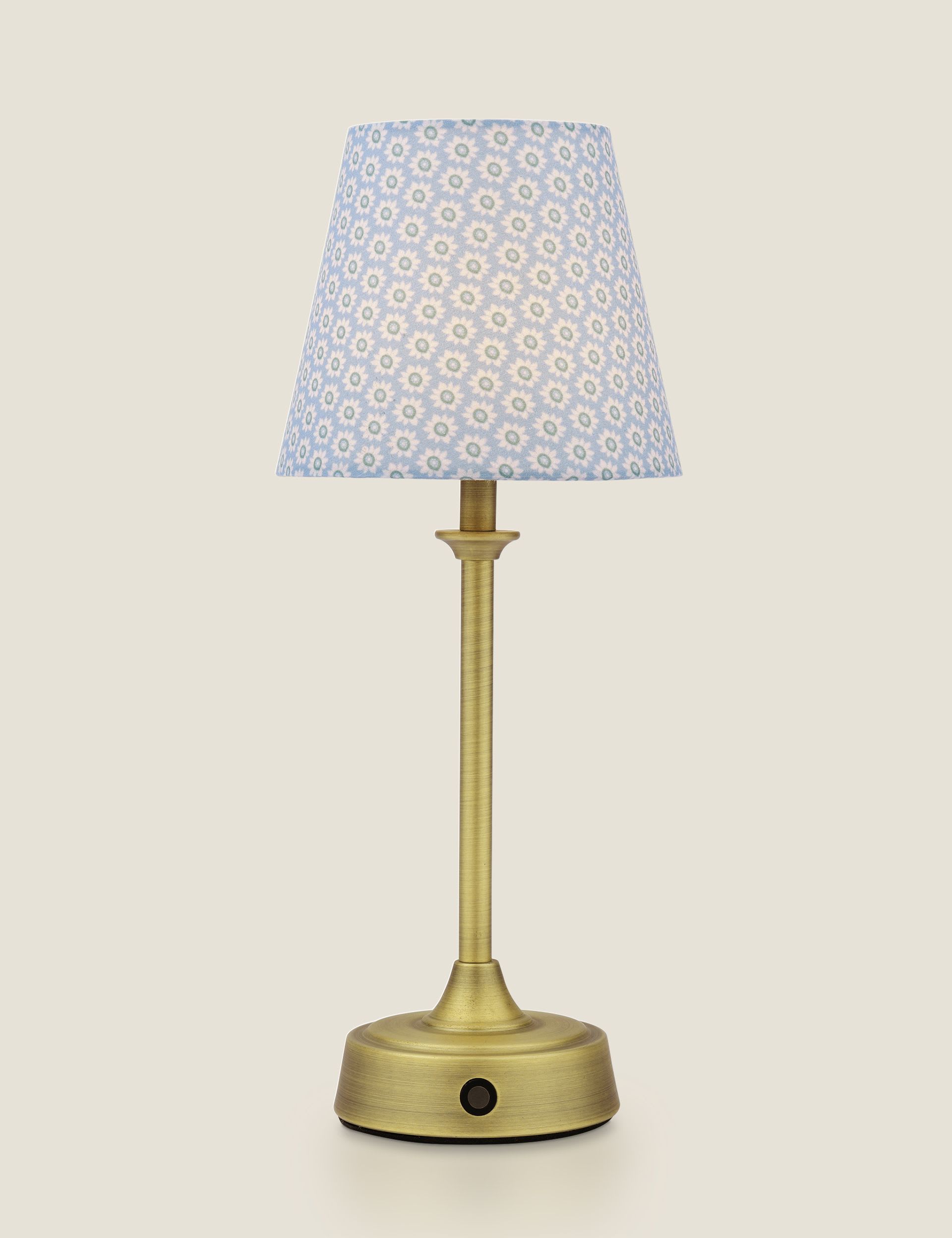 Joules Apsley rechargeable table lamp floral print (British brand)
