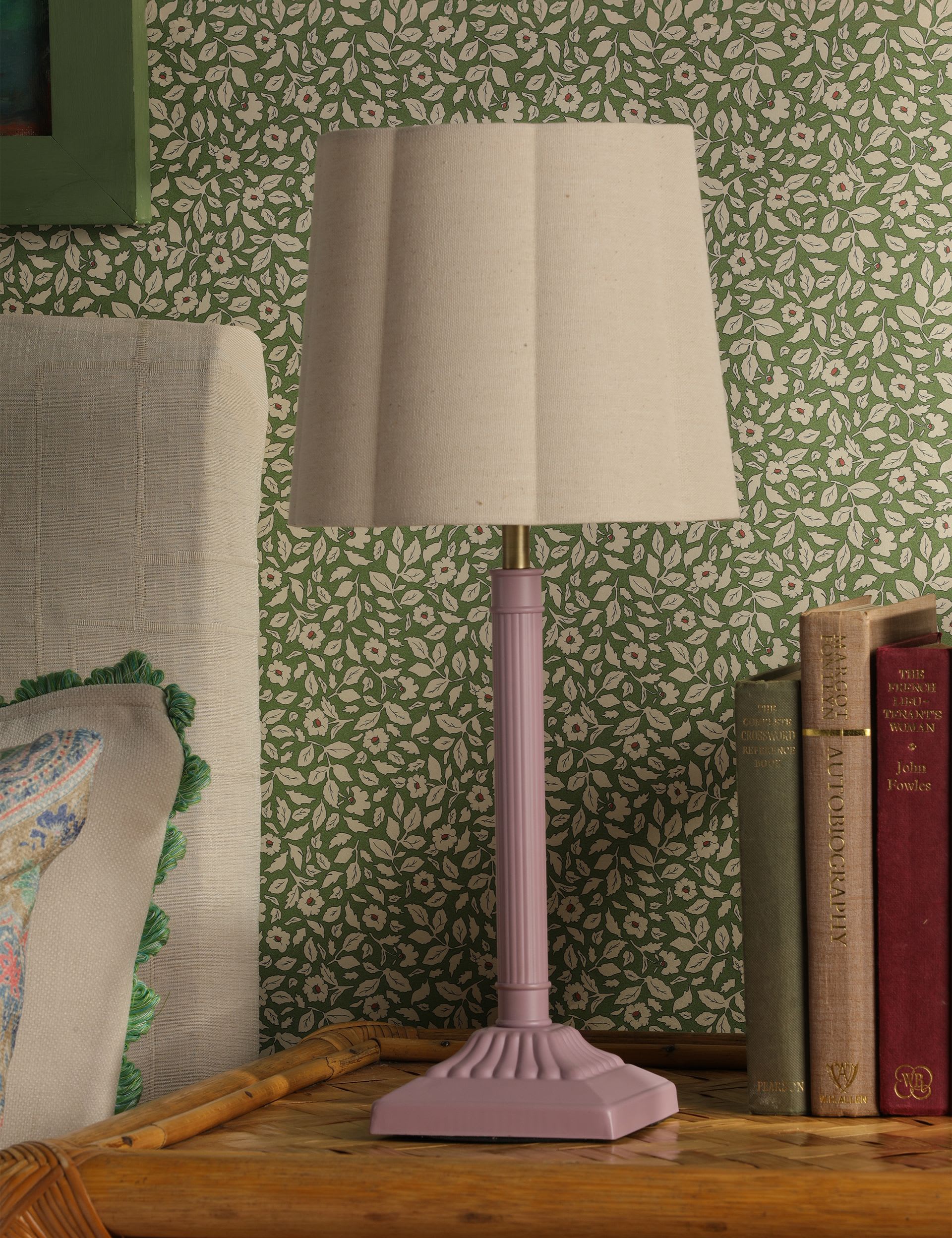 Joules Buscot scallop shade table lamp 43cm (British brand)