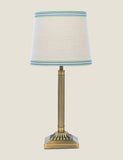Joules Buscot metal table lamp antique brass finish, UK version