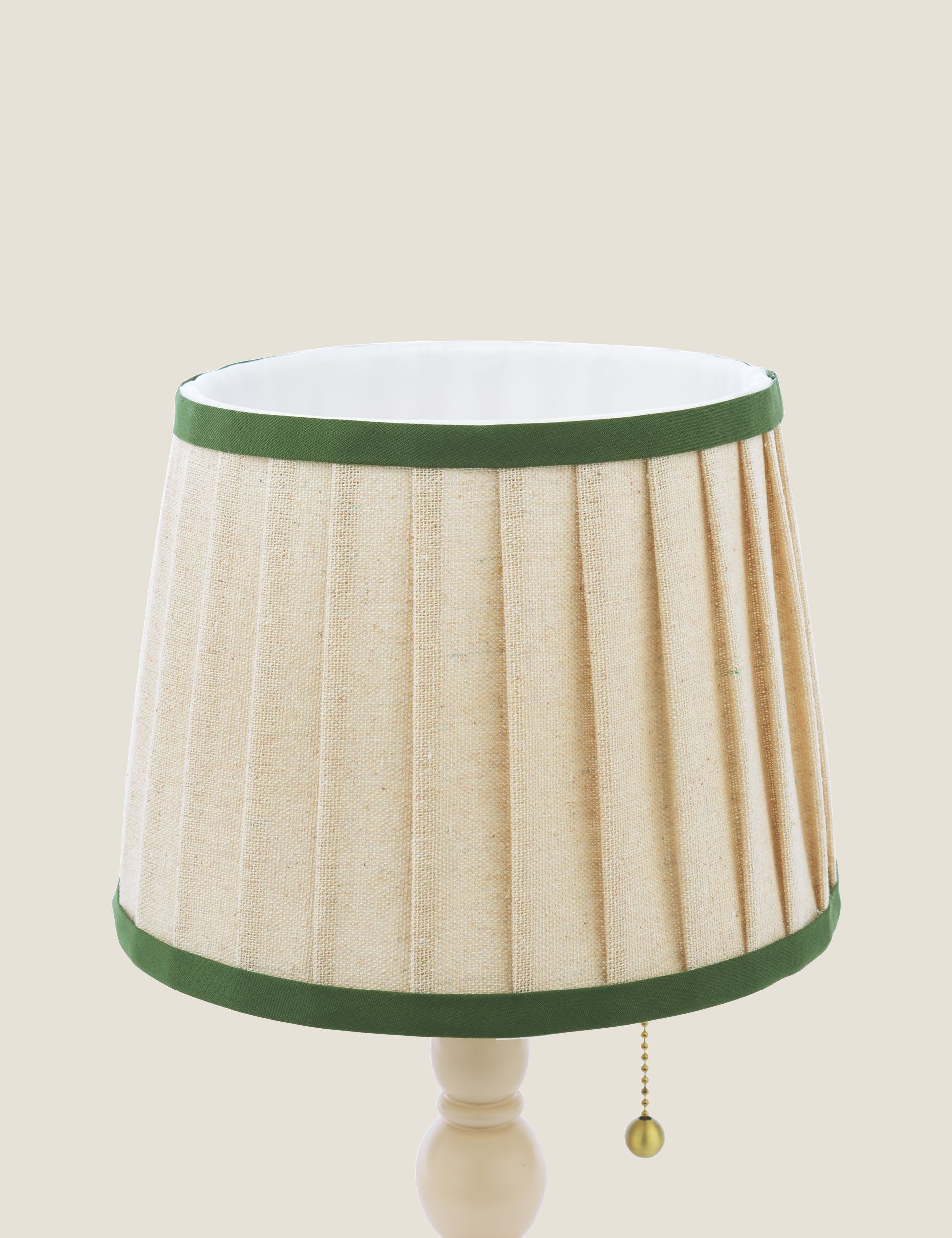 Joules Harewood wooden bobbin table lamp 39 cm - British product