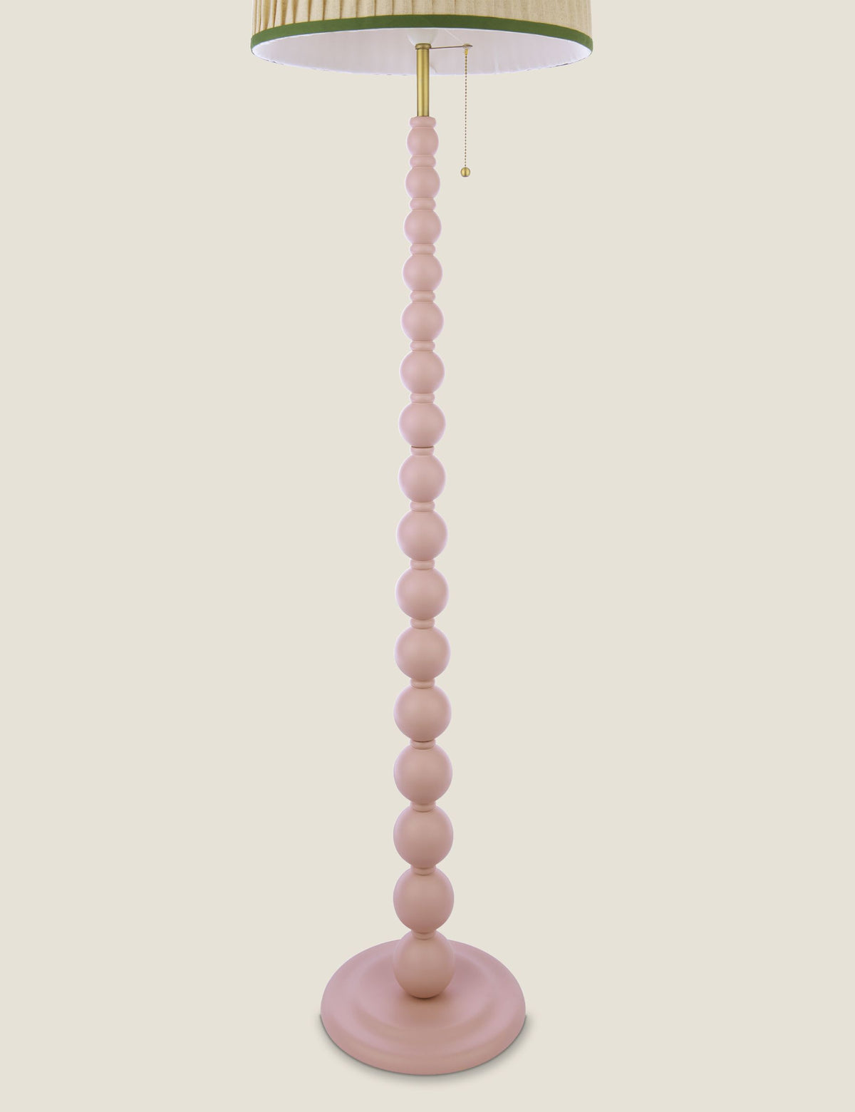 Joules Harewood Wood Bobbin Floor Lamp