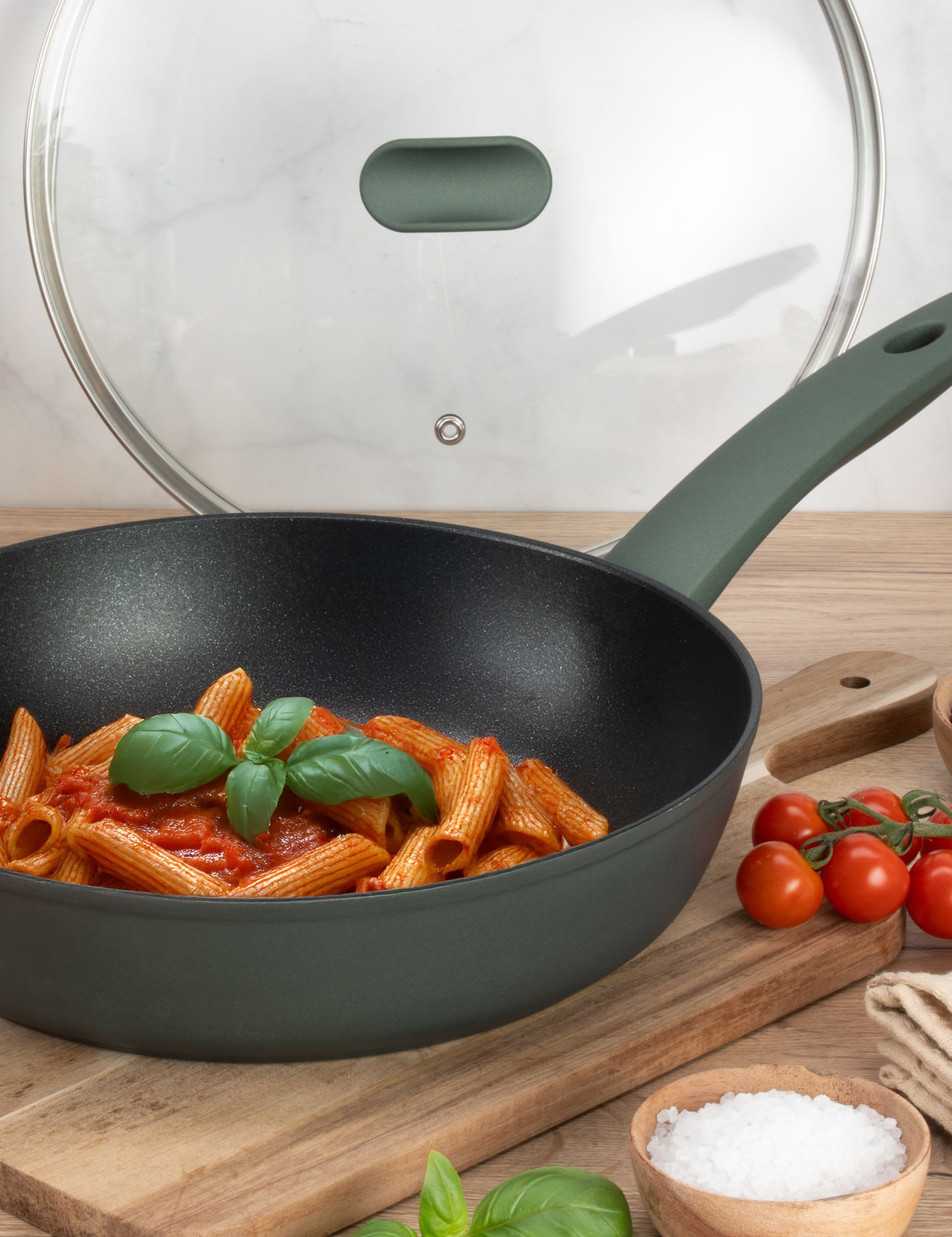 Prestige aluminium non-stick sauté pan 28cm (British brand)