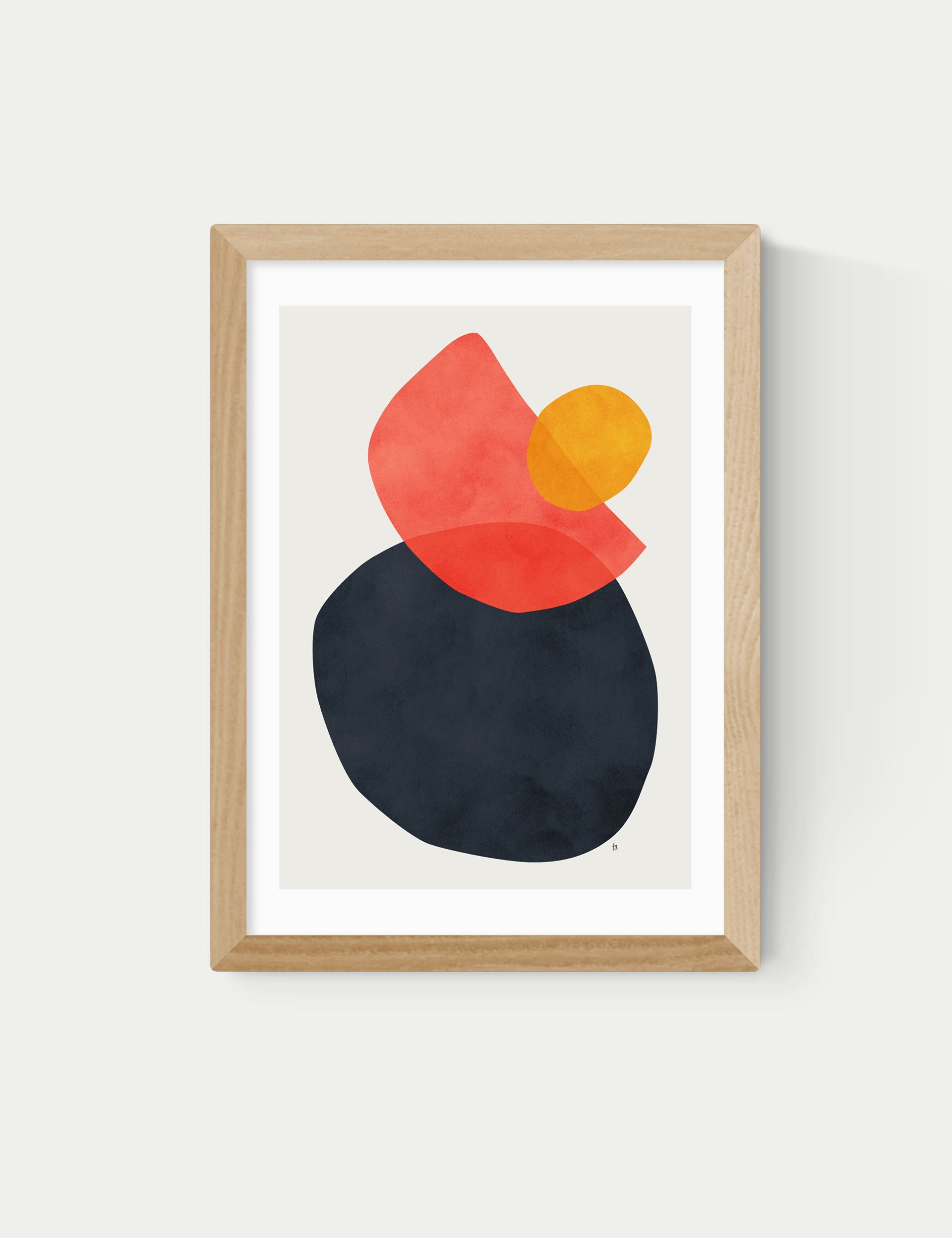 East End Prints Balance Framed Art