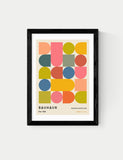 East End Prints Bauhaus Shapes framed art - British product