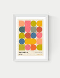 East End Prints Bauhaus Shapes framed art - British product