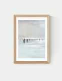 East End Prints beachy landscape framed art (British brand)