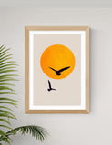 East End Prints Birds In The Sky Framed Art