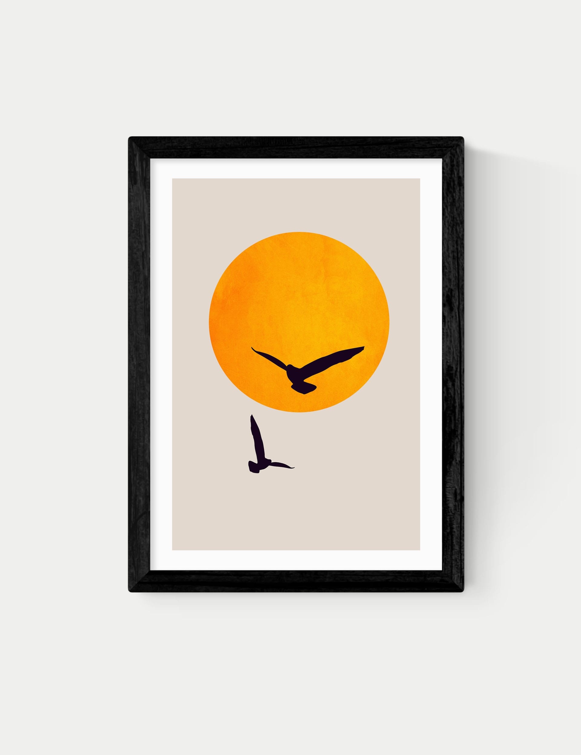 East End Prints birds in the sky framed art, UK version