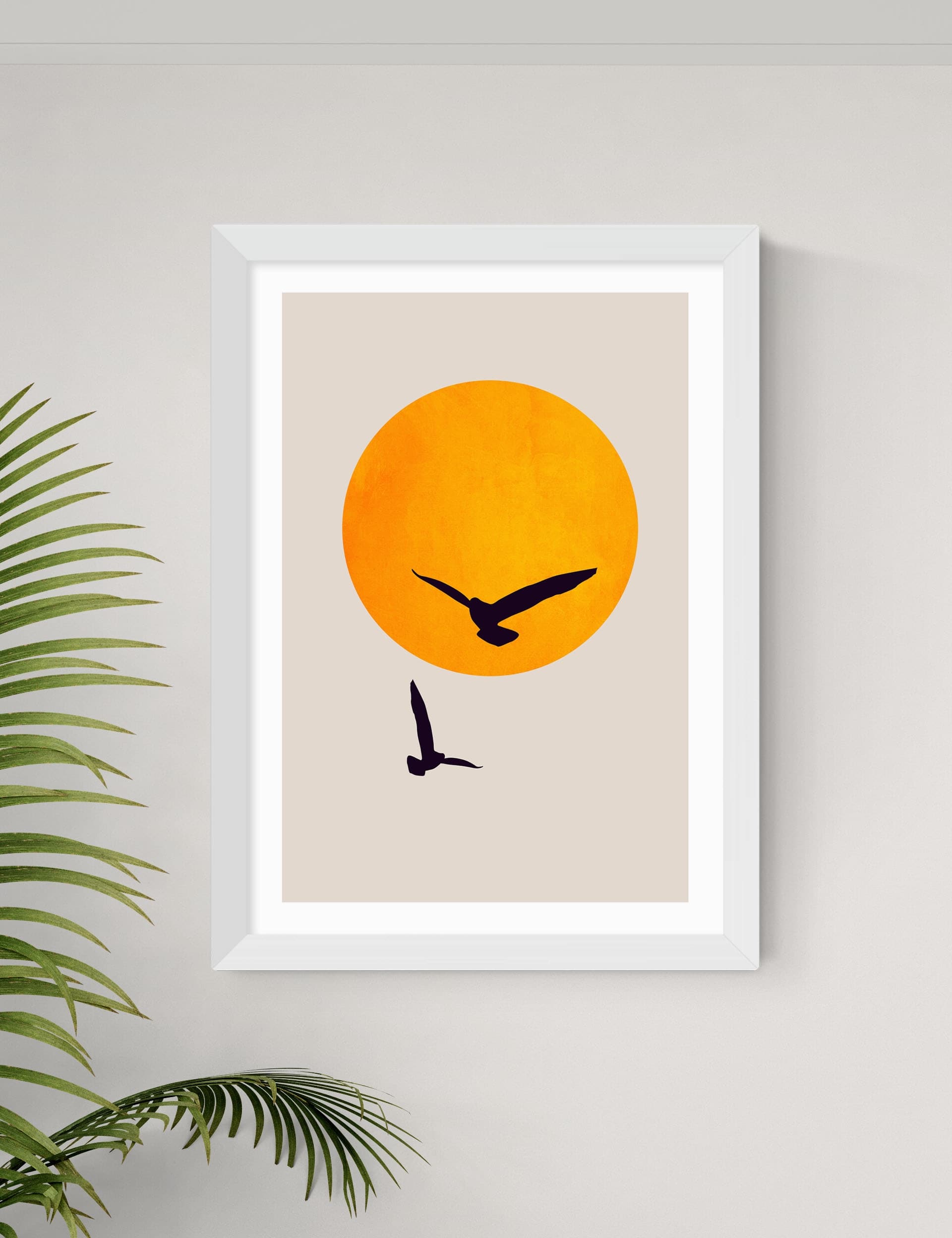 East End Prints Birds In The Sky Framed Art