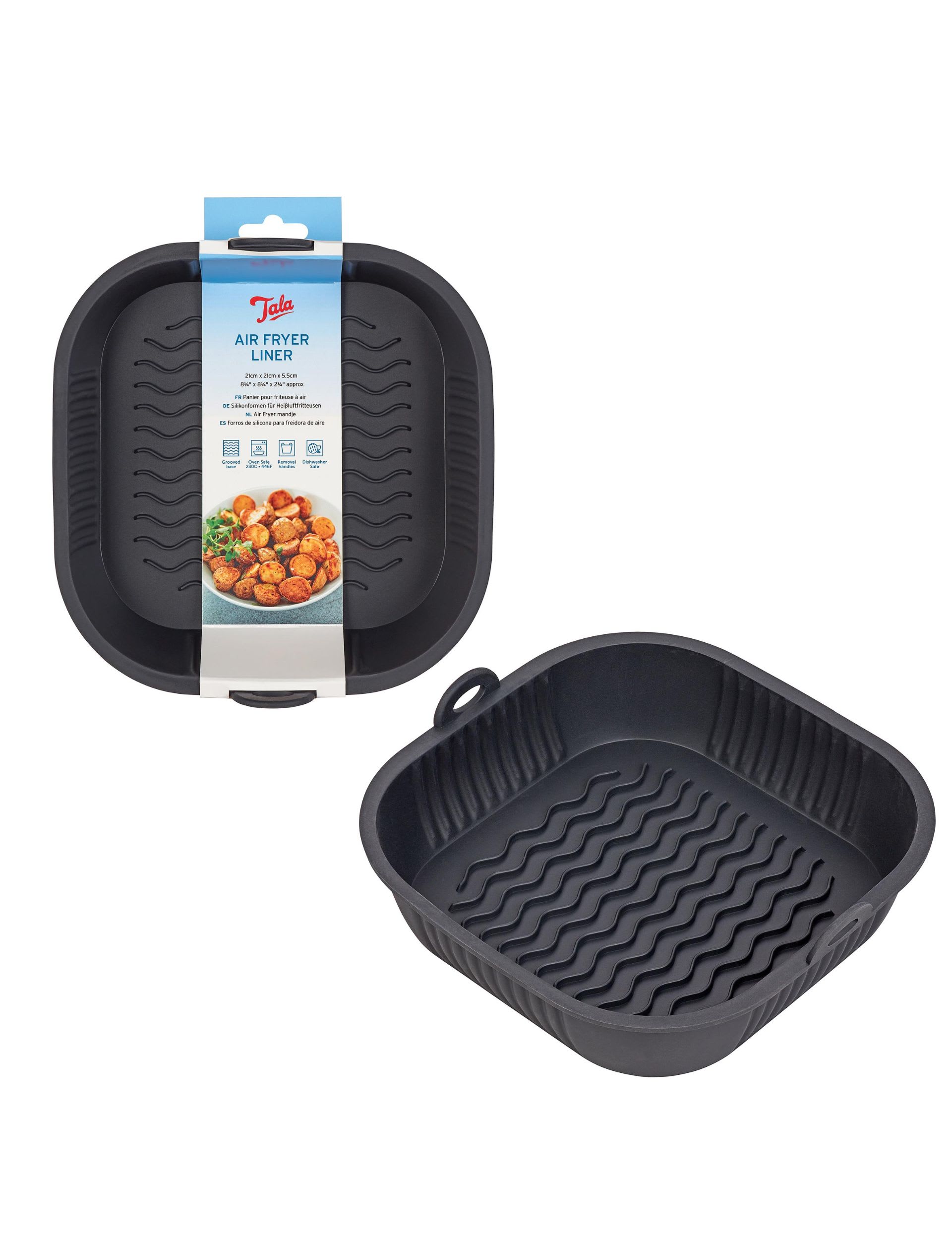 Tala silicone air fryer liners 22cm, imported from the UK