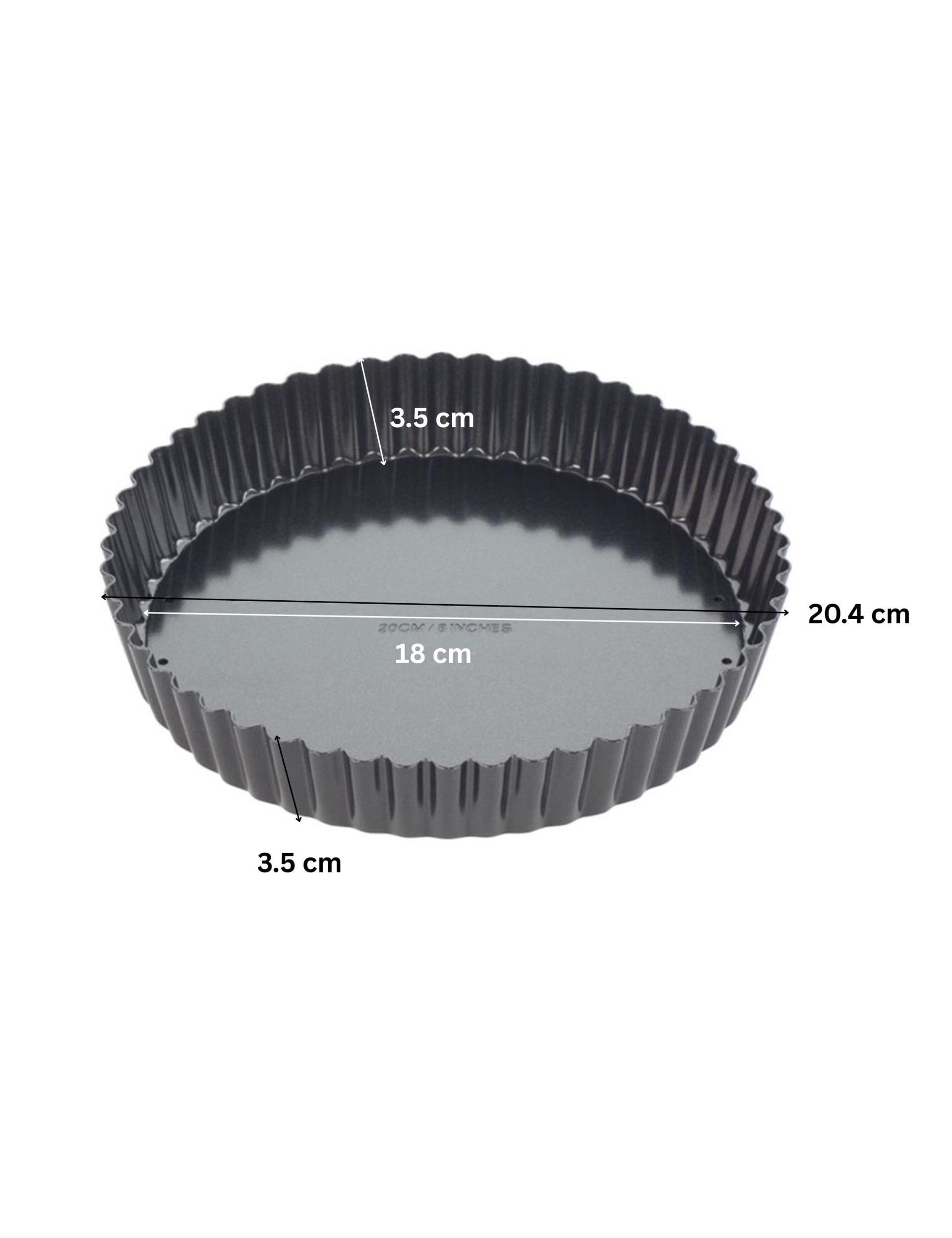 Tala aluminium tart tin 20cm with loose base - British product