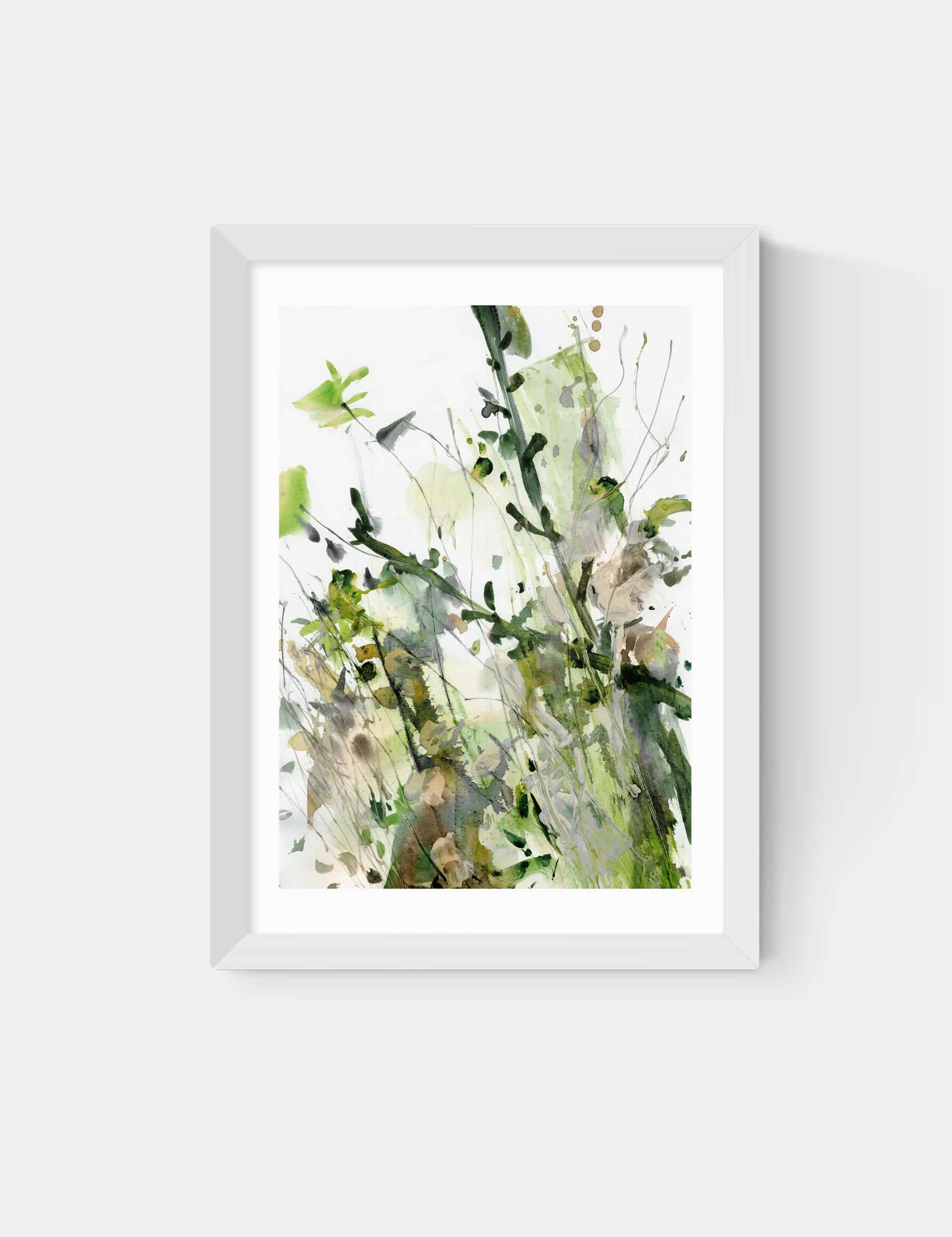 East End Prints Nature's Way Floral Framed Art, imported from the UK
