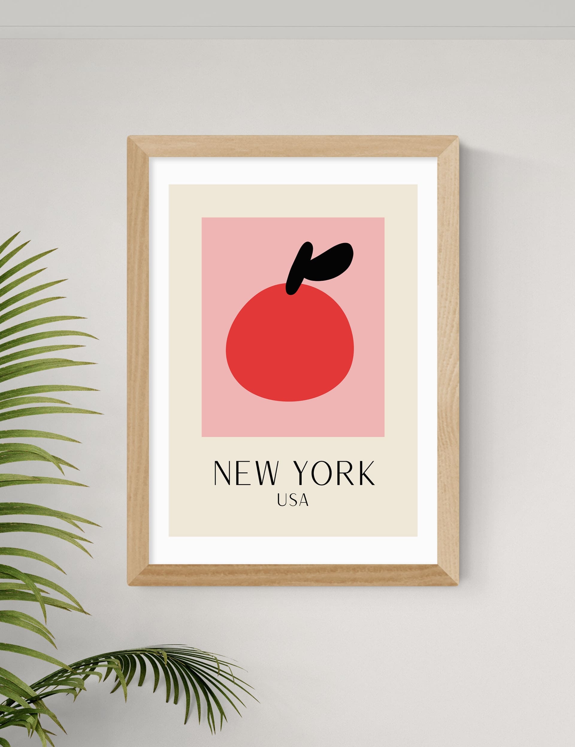 East End Prints New York Framed Art Print