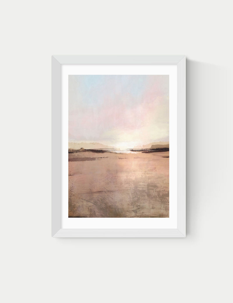 East End Prints New Dawn framed art print (British brand)