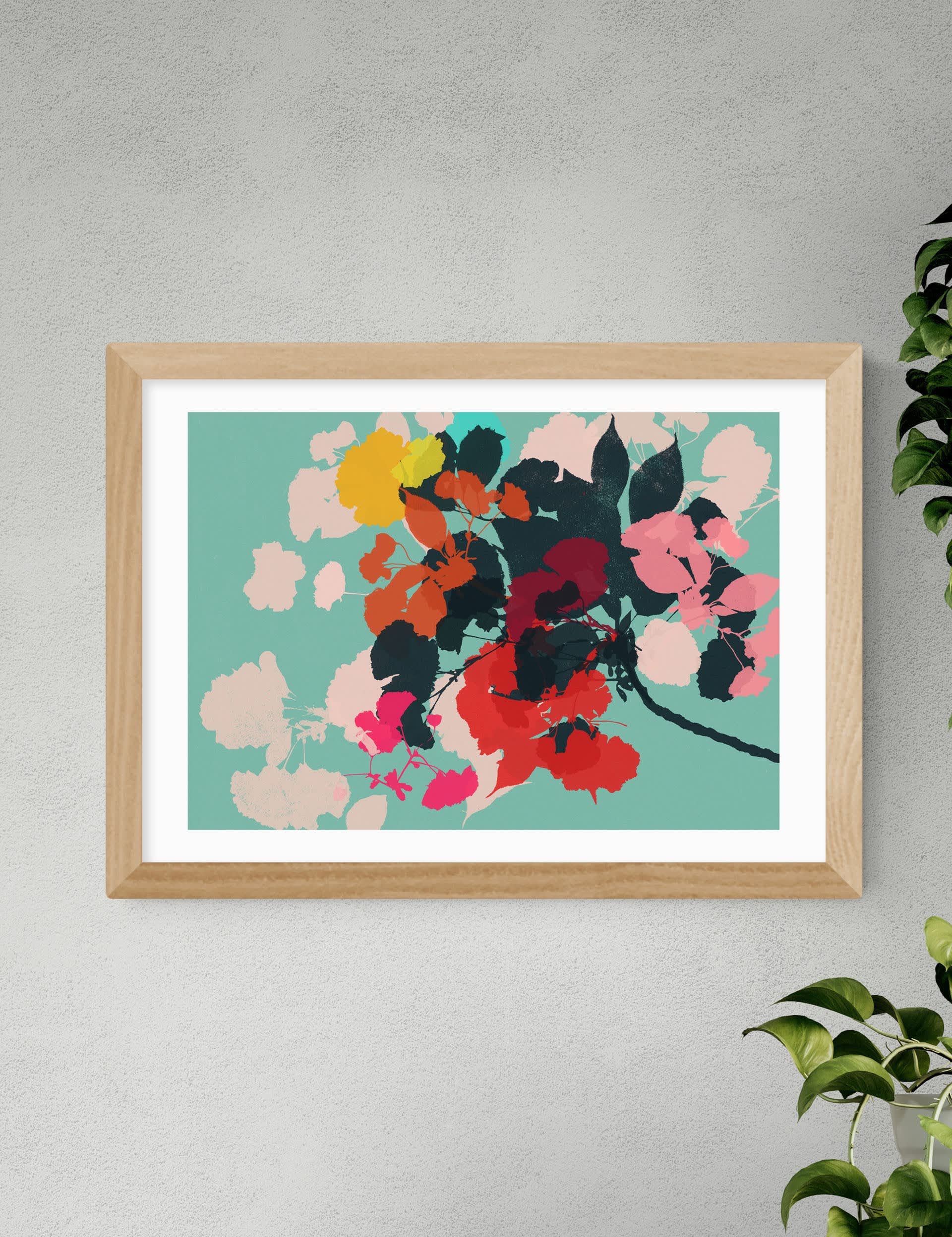 East End Prints Cherry Blossoms Framed Art