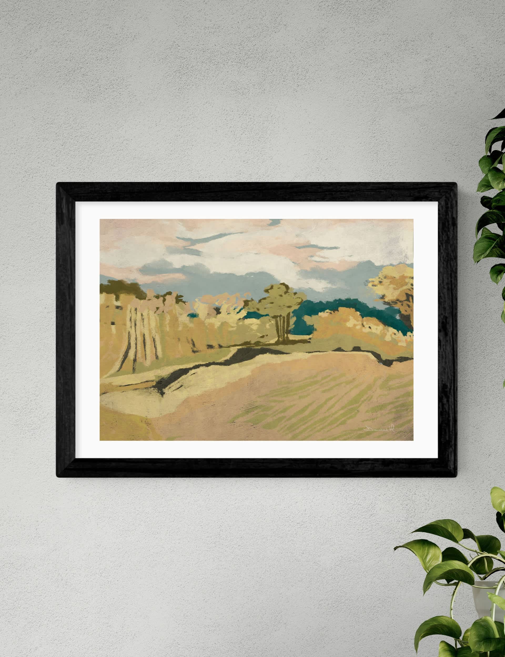 East End Prints Cornwall Light framed art print, UK version