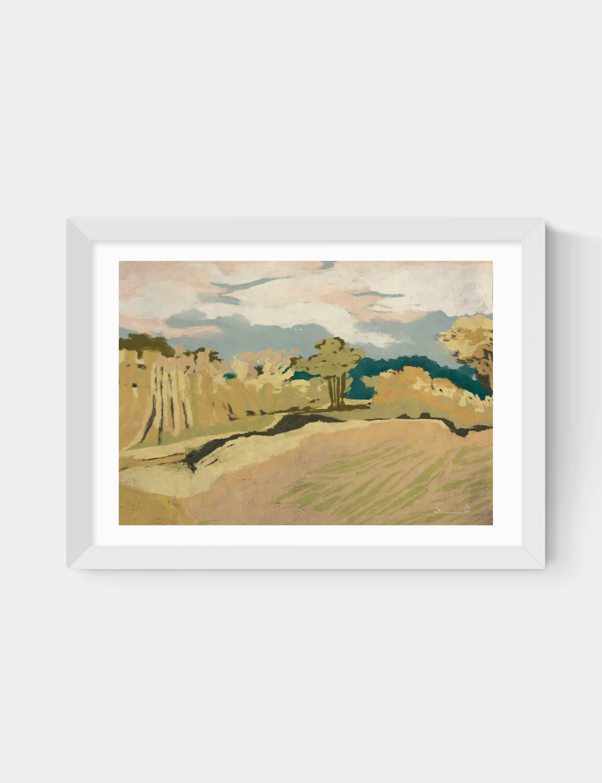 East End Prints Cornwall Light framed art print, UK version