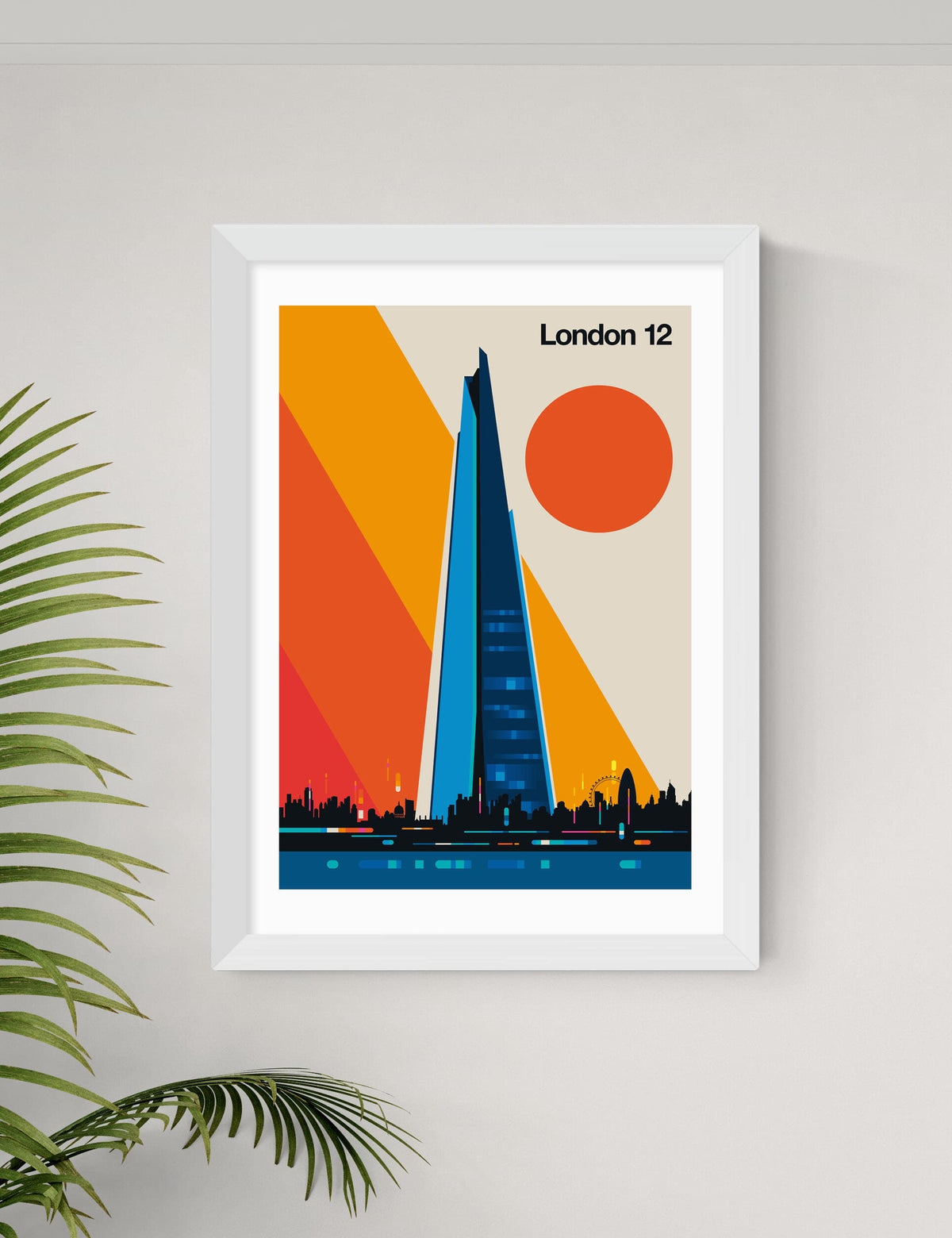 East End Prints London 12 Framed Art Print