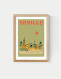 East End Prints Seville Framed Art Print