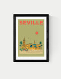 East End Prints Seville Framed Art Print