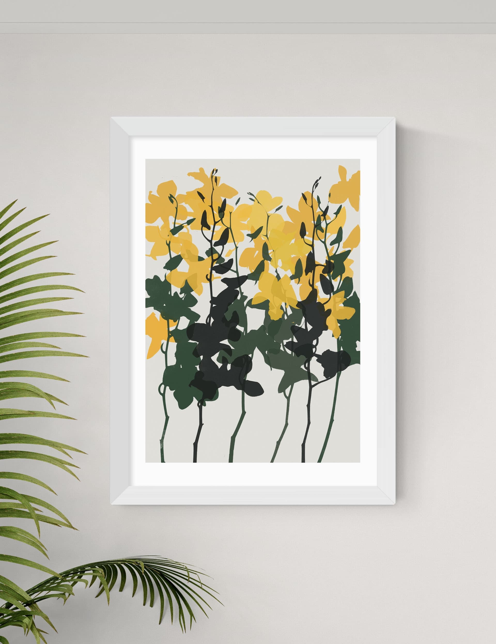 East End Prints Orchids 7 framed art print, UK version