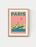 East End Prints framed art print Paris France Eiffel Tower (British brand)