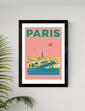 East End Prints Paris France Framed Art