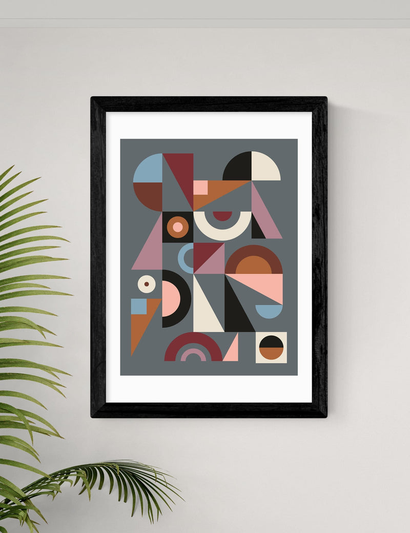 East End Prints Graphic IX Framed Art Print