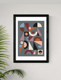East End Prints Graphic IX Framed Art Print