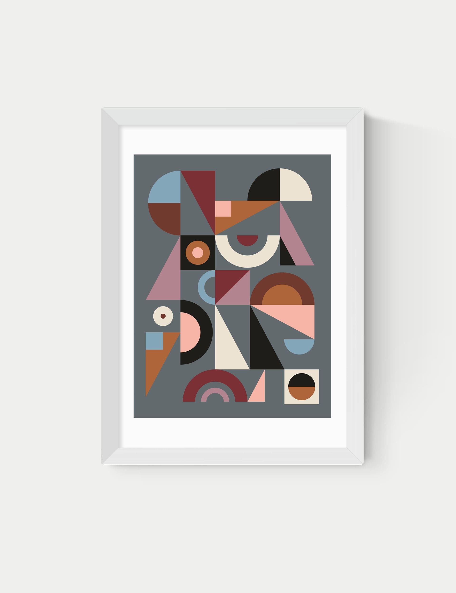 East End Prints Graphic IX framed art print (British brand)