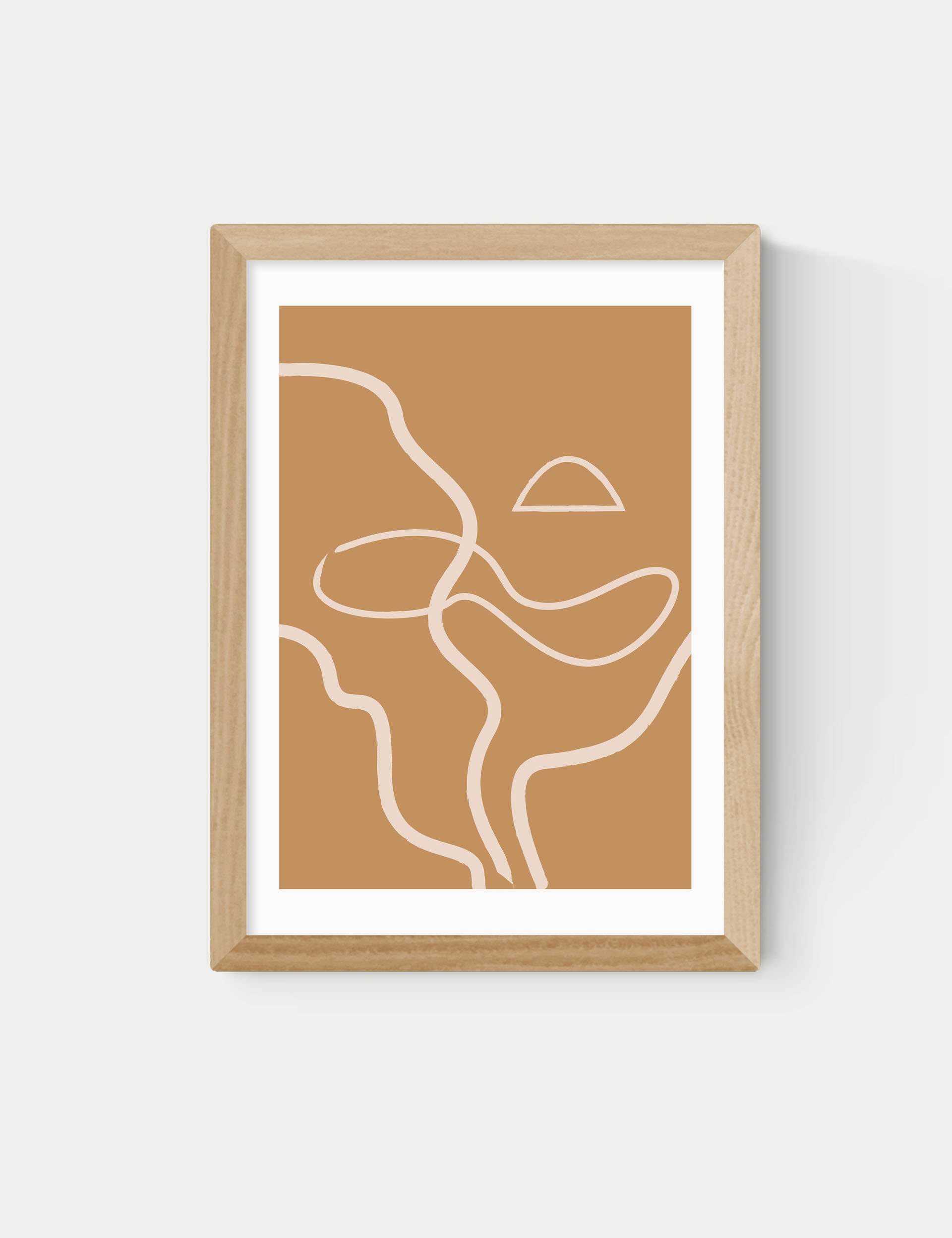 East End Prints The Line Framed Art
