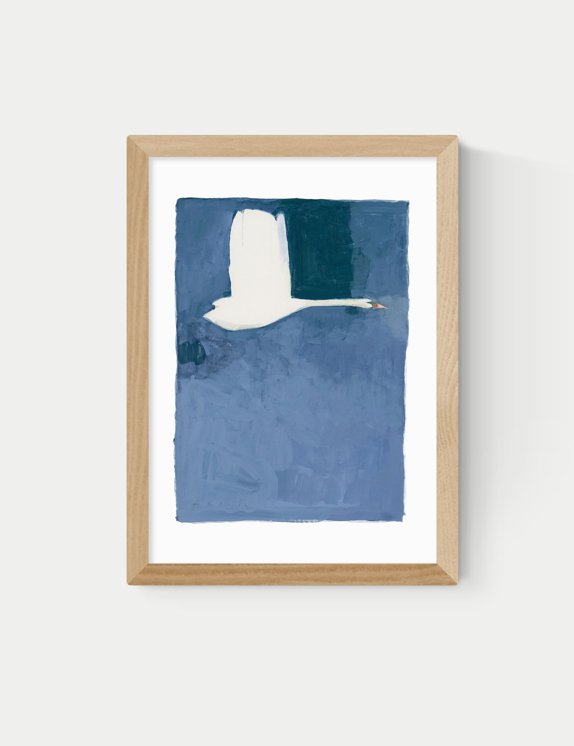 East End Prints The Swan ll Framed Art Print