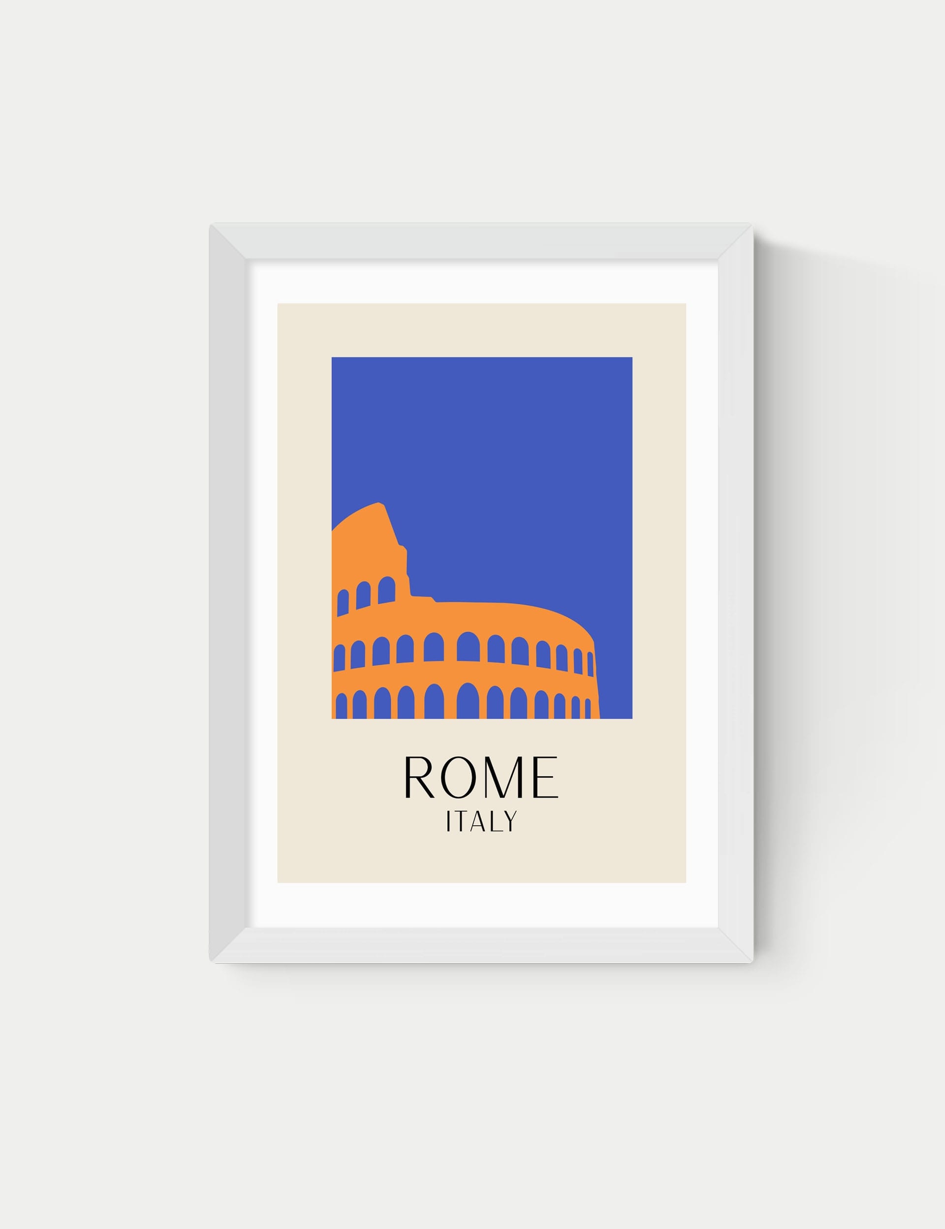 East End Prints Rome Colosseum framed art print, imported from the UK